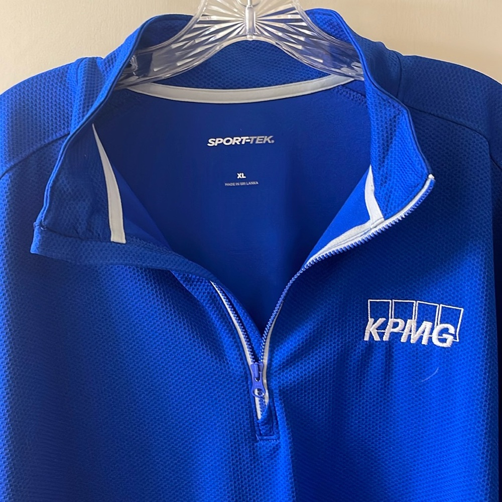 Sport-tek XL Royal Blue Performance Pullover